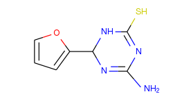 4-amino-6-(2-furyl)-1,6-dihydro-1,3,5-triazine-2-thiol