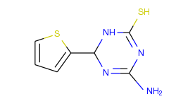 4-amino-6-(2-thienyl)-1,6-dihydro-1,3,5-triazine-2-thiol