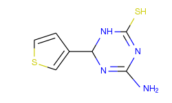 4-amino-6-(3-thienyl)-1,6-dihydro-1,3,5-triazine-2-thiol