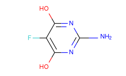 2-amino-5-fluoropyrimidine-4,6-diol