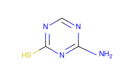 4-amino-1,3,5-triazine-2-thiol