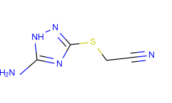 2-[(5-amino-1h-1,2,4-triazol-3-yl)sulfanyl]-acetonitrile