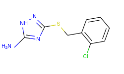 3-[(2-chlorobenzyl)sulfanyl]-1h-1,2,4-triazol-5-ylamine