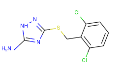3-[(2,6-dichlorobenzyl)sulfanyl]-1h-1,2,4-triazol-5-amine