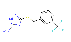 3-{[3-(trifluoromethyl)benzyl]sulfanyl}-1h-1,2,4-triazol-5-amine