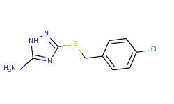 3-[(4-chlorobenzyl)sulfanyl]-1h-1,2,4-triazol-5-ylamine