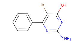 2-amino-5-bromo-4-hydroxy-6-phenylpyrimidine