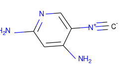 5-isocyano-pyridine-2,4-diamine