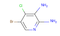 5-bromo-4-chloropyridine-2,3-diamine