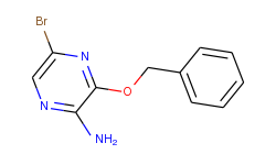 2-amino-3-benzyloxy-5-bromopyrazine