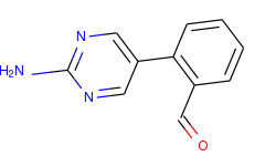 2-(2-aminopyrimidin-5-yl)benzaldehyde