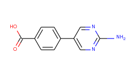 4-(2-aminopyrimidin-5-yl)benzoic acid