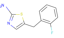 5-(2-fluoro-benzyl)-thiazol-2-ylamine