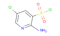 2-amino-5-chloro-pyridine-3-sulfonyl chloride