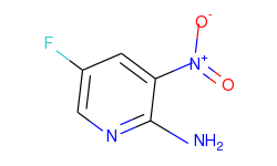 2-amino-3-nitro-5-fluoropyridine