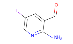 2-amino-5-iodo-pyridine-3-carbaldehyde