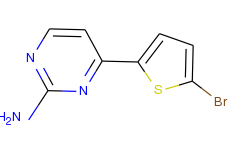 4-(5-bromo-2-thienyl)-2-pyrimidinamine