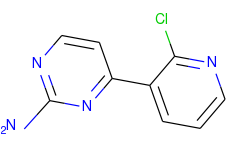 4-(2-chloropyridin-3-yl)pyrimidin-2-amine