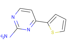4-(2-thienyl)-2-pyrimidinamine
