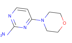 2-amino-4-morpholin-4-yl-pyrimidine
