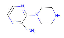 2-amino-3-piperazin-1-ylpyrazine