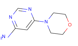 4-amino-6-morpholinopyrimidine