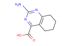 2-amino-5,6,7,8-tetrahydro-4-quinazolinecarboxylic acid