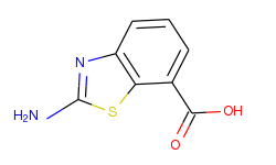 2-aminobenzo[d]thiazole-7-carboxylic acid