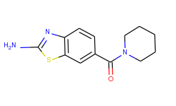 (2-aminobenzothiazol-6-yl)piperidin-1-yl-methanone