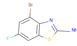 2-amino-4-bromo-6-fluorobenzothiazole