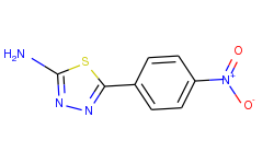 5-(4-nitro-phenyl)-[1,3,4]thiadiazol-2-ylamine