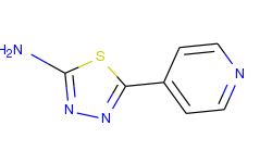 5-pyridin-4-yl-[1,3,4]thiadiazol-2-ylamine
