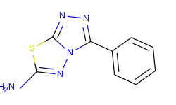 3-phenyl[1,2,4]triazolo[3,4-b][1,3,4]thiadiazol-6-amine