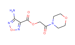 4-amino-furazan-3-carboxylic acid 2-morpholin-4-yl-2-oxo-ethyl ester