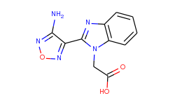 [2-(4-amino-furazan-3-yl)-benzoimidazol-1-yl]-acetic acid