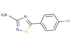 1,2,4-thiadiazol-3-amine,5-(4-chlorophenyl)-