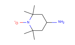 1-Piperidinyloxy, 4-amino-2,2,6,6-tetramethyl-