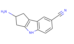 2-amino-1,2,3,4-tetrahydrocyclopenta[b]indole-7-carbonitrile