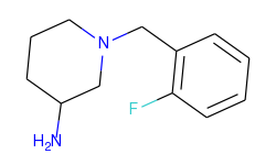1-(2-fluorobenzyl)piperidin-3-amine