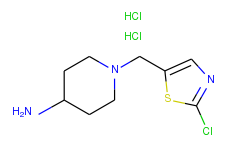 1-(2-Chloro-thiazol-5-ylmethyl)-piperidin-4-ylamine dihydrochloride