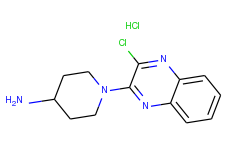1-(3-Chloro-quinoxalin-2-yl)-piperidin-4-ylamine hydrochloride
