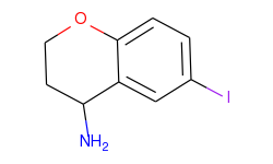 3,4-dihydro-6-iodo-2h-chromen-4-amine