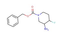 benzyl 3-amino-4-fluoropiperidine-1-carboxylate