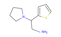 2-pyrrolidin-1-yl-2-thiophen-2-yl-ethylamine