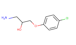 1-amino-3-(4-chloro-phenoxy)-propan-2-ol