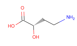 Butanoic acid, 4-amino-2-hydroxy-, (2S)-