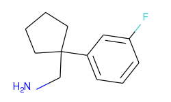 c-[1-(3-fluoro-phenyl)-cyclopentyl]-methylamine
