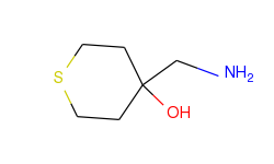 4-(aminomethyl)tetrahydro-2h-thiopyran-4-ol