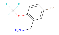 (5-bromo-2-(trifluoromethoxy)phenyl)methanamine