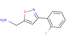c-[3-(2-fluoro-phenyl)-isoxazol-5-yl]-methylamine